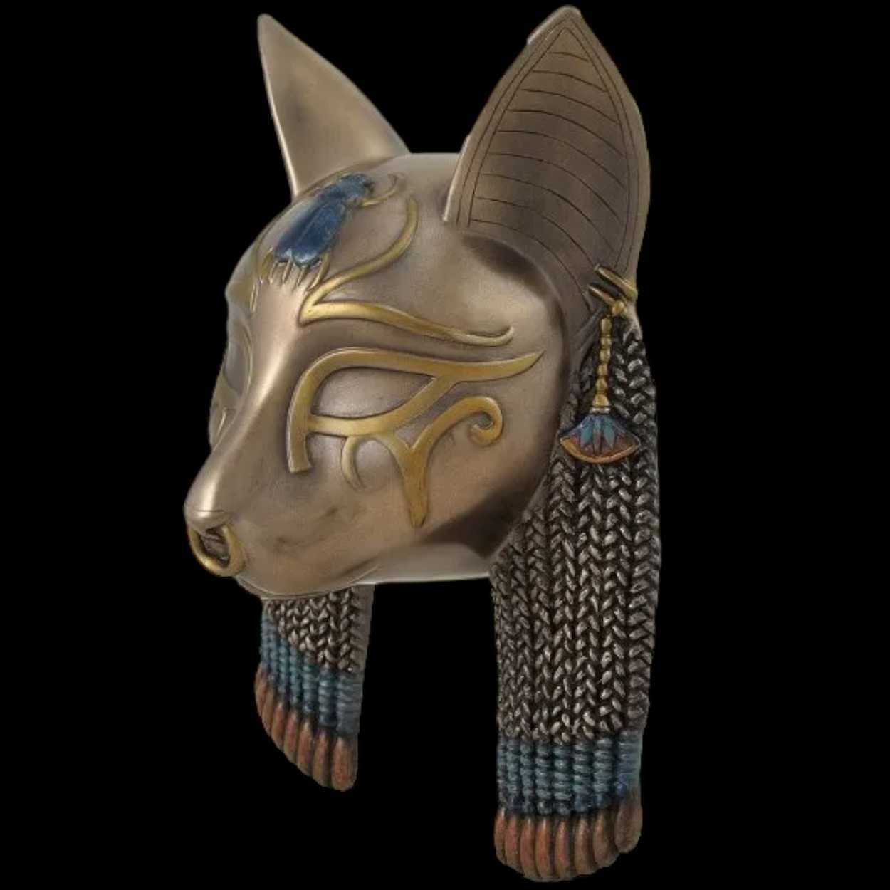 maska egipskiej BOGINI BASTET Veronese (WU76490A4)