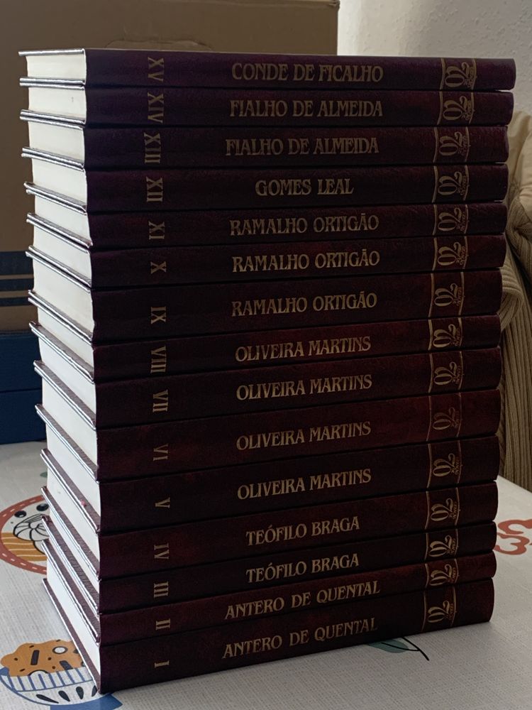 Livros “A geração de 70” de Álvaro Manuel Machado, 15 Volumes