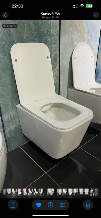 Підвісний унітаз