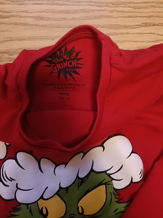 Koszulka Grinch rozmiar  128