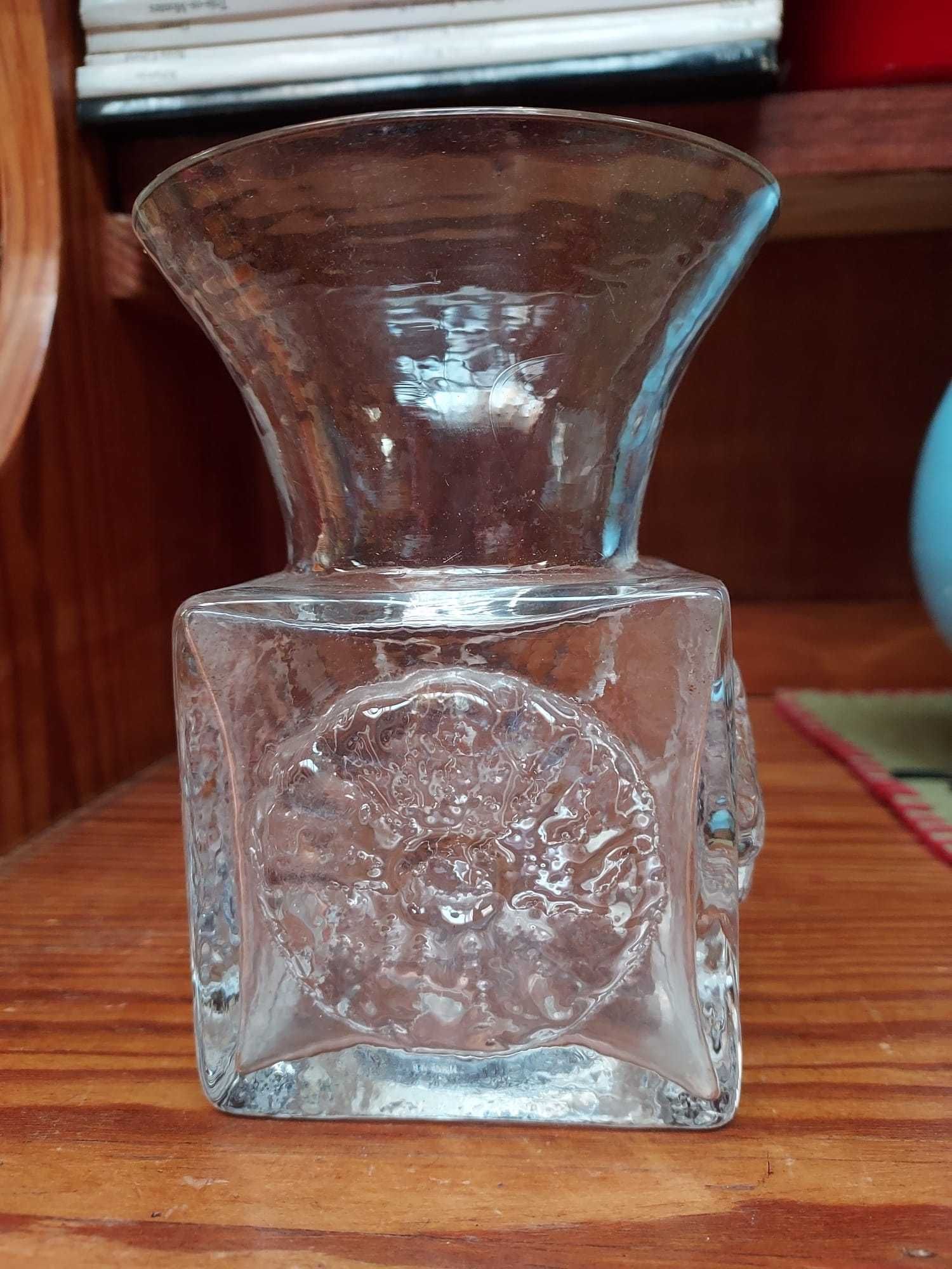 Jarra de vidro inglesa da marca Dartington anos 70