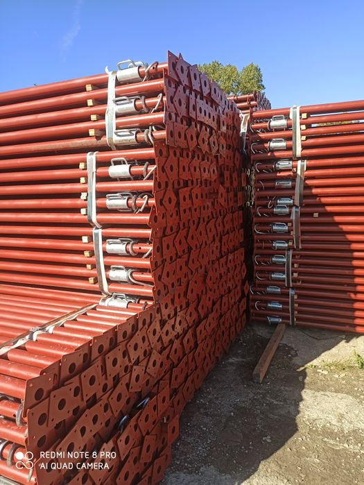 Stemple ocynkowane podpory blaty dzwigary ankry żabki