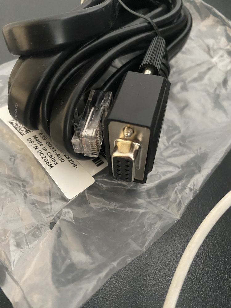 Kabel przewód konsolowy cisco V2 RS232/DB9-RJ45