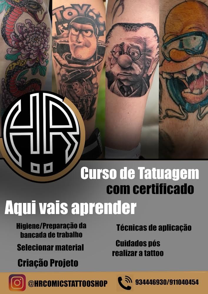 Curso de Tatuagem com certificado