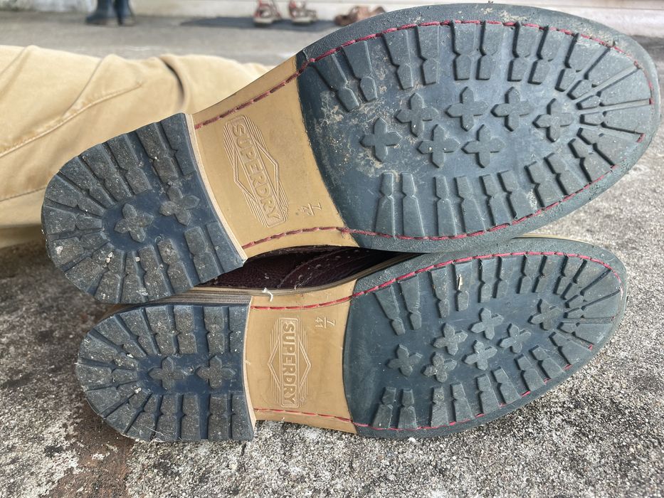 Botas SuperDry couro