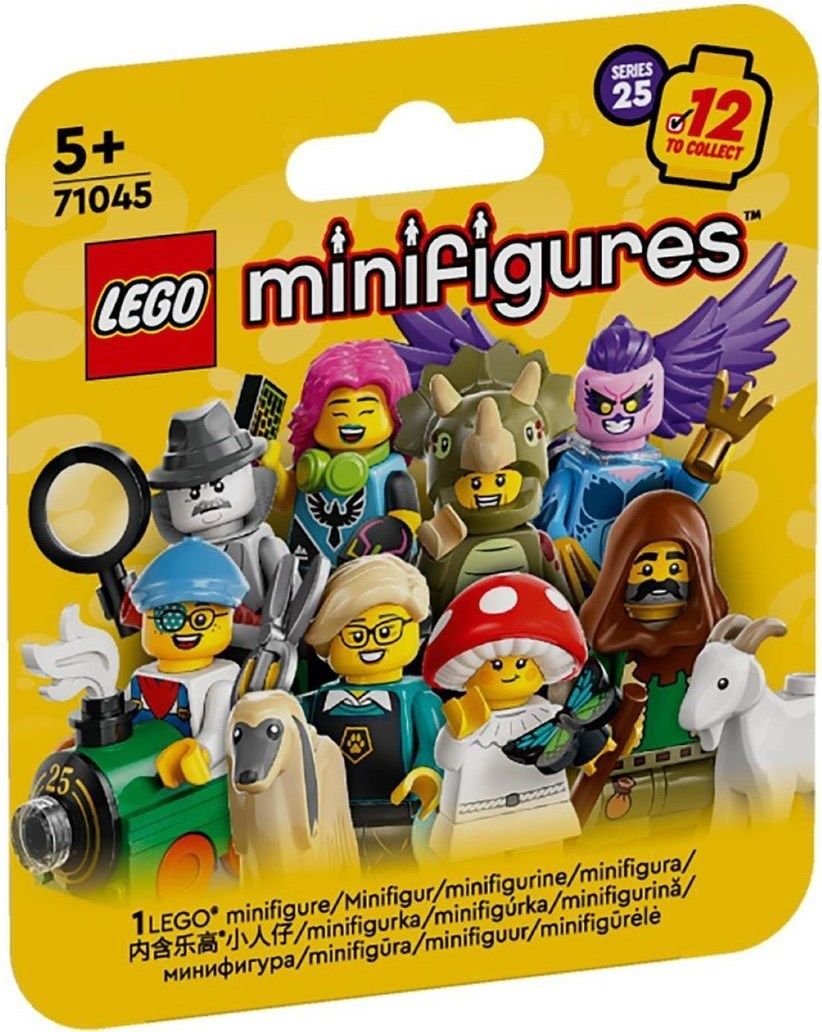 71045 Lego minifigures 25 series, 71039 Marvel series 2