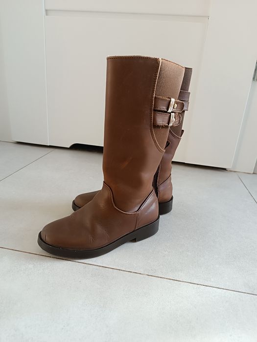 29 Zara kozaki dla dziewczynki retro