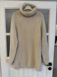 Sweter damski/ długi sweter/ sweter z golfem/ Sinsay/ rozm. M