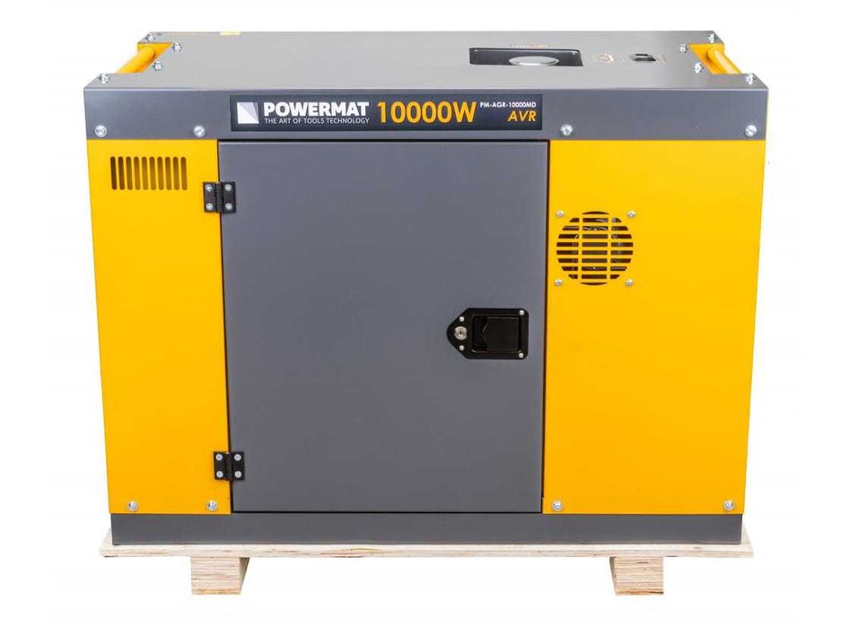 POWERMAT Agregat Prądotwórczy Generator Prądu Diesel 10kw 230v PM1226