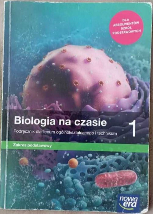Sprzedam podręcznik biologia na czasie 1 , zakres podstawowy