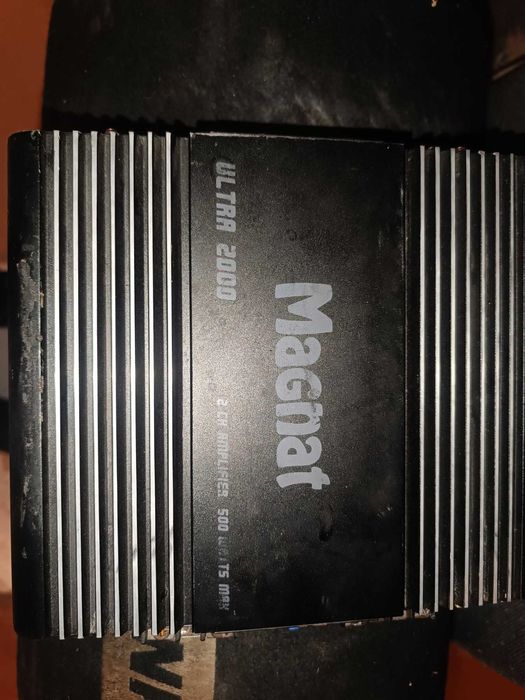 Бу Автосабвуфер та підсилювач Magnat ULTRA 2000
