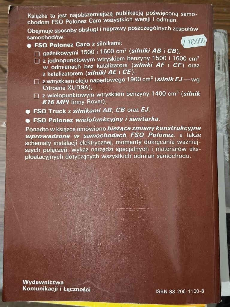 Polonez FSO Budowa Naprawa Polonez Caro FSO Truck Sam naprawiam 1993r
