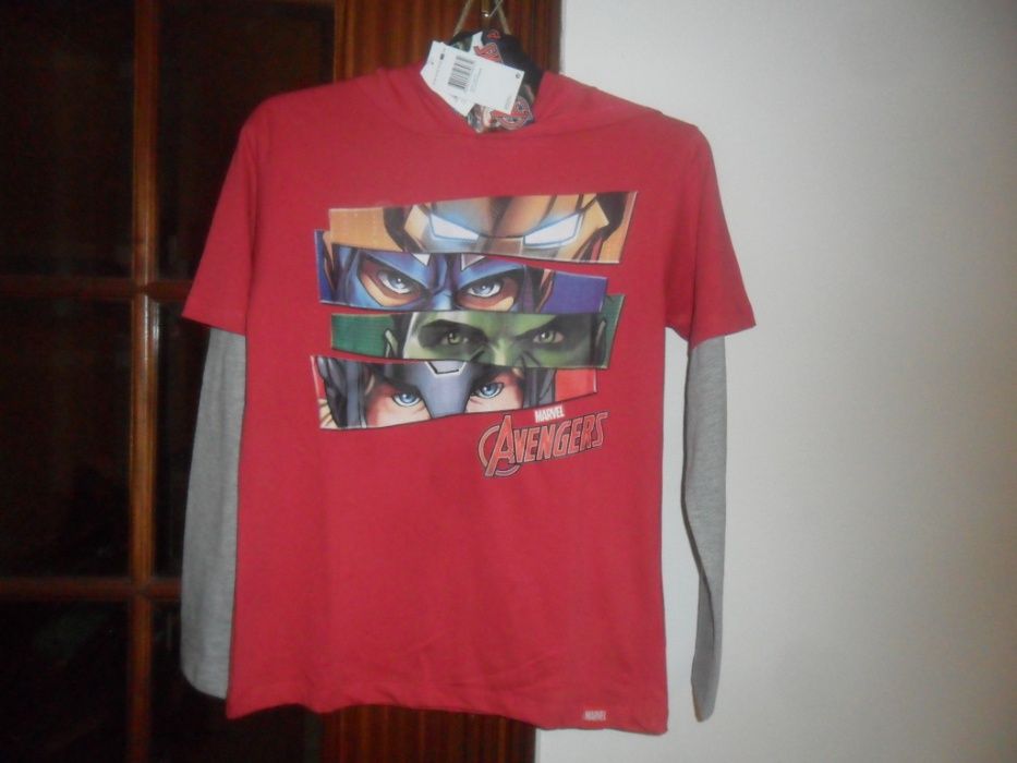 Sweat nova Avengers tamanho 11/12 anos
