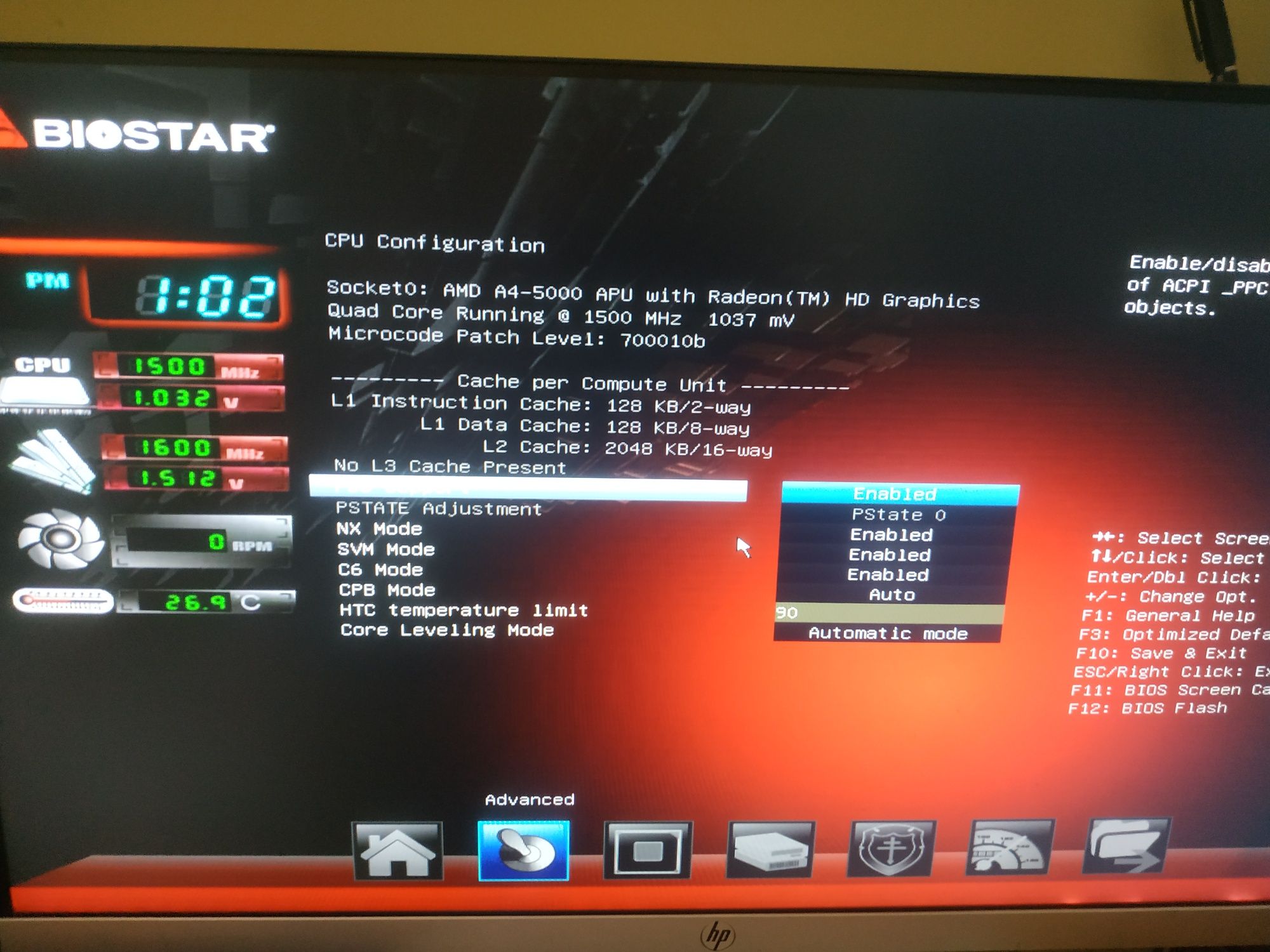 ПК Комп'ютер Biostar AMD A4-5000 DDR3 8GB