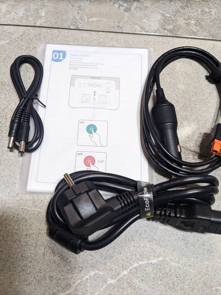 Ecoflow river 2 Max 512 Wh, 500w ( 1000 w пик)