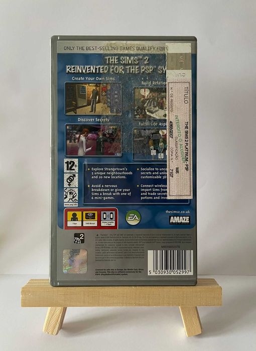 The Sims 2 PSP Platinum | CIB | PAL