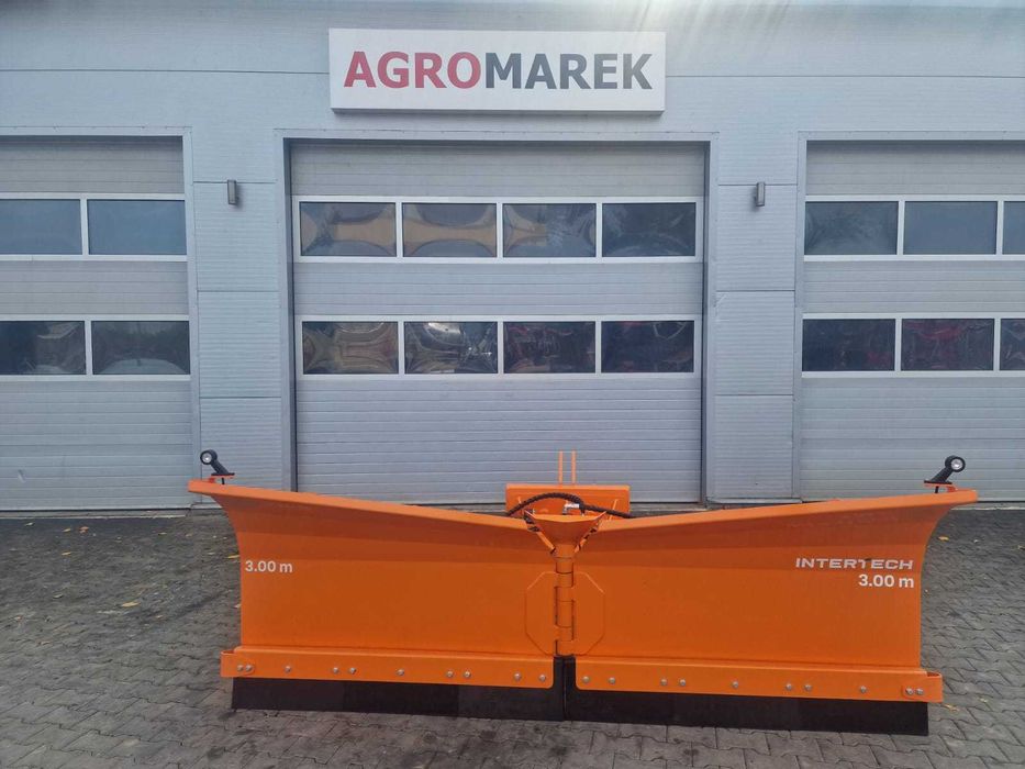 Pług hydrauliczny odśnieżny strzałkowy INTER-TECH 3.15m
