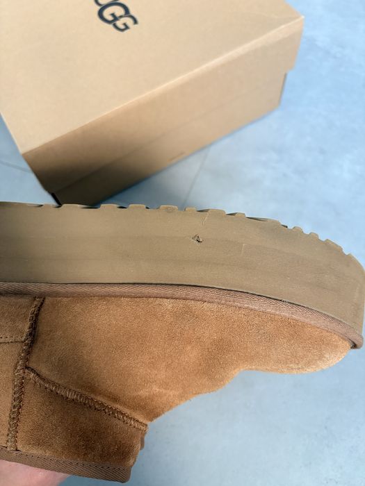 UGG Classic ultra mini platform 40 camel