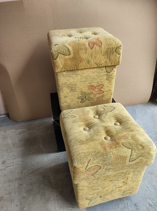 Pufy 2 sztuki stan super