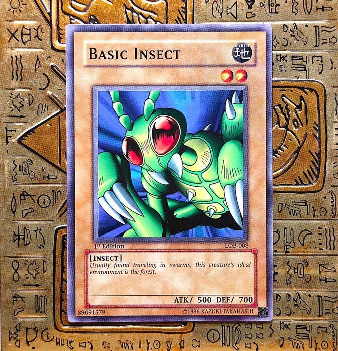 Basic Insect - LOB-008 - 1st Edition Yugioh