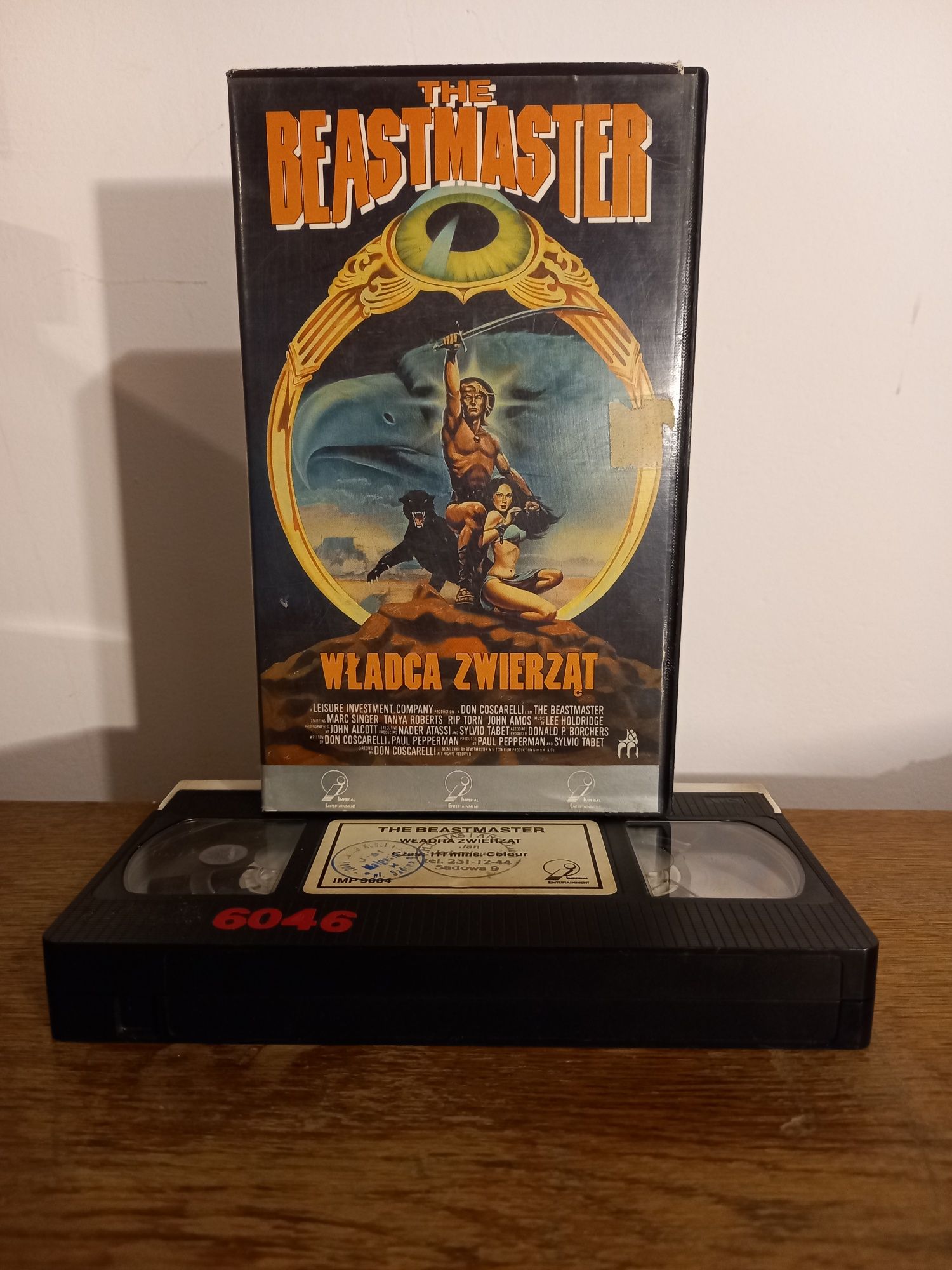 The Beast Master Władca Zwierząt VHS Imperial unikat