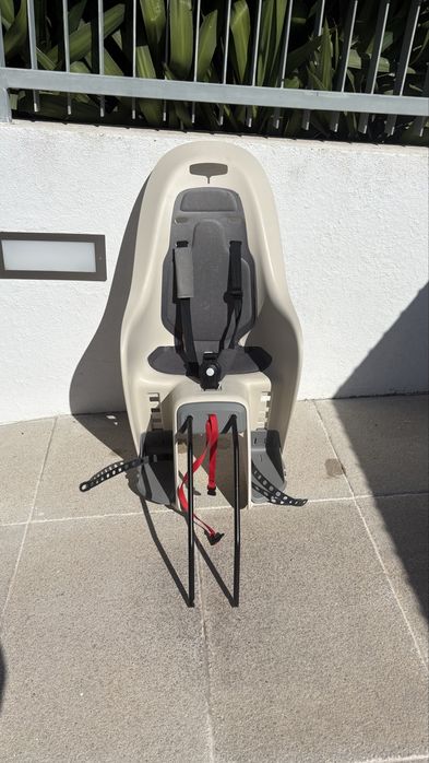 Cadeira de bicicleta criança BTWIN como nova (usada 2x)