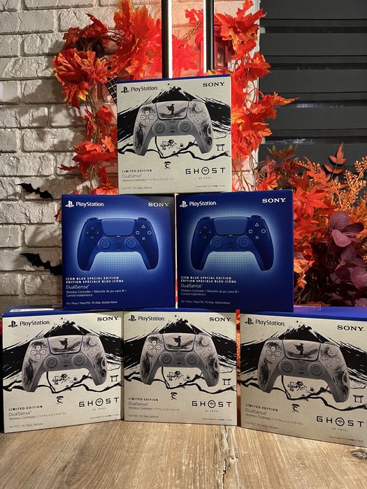 ghost of yotei limited edition black dualsense