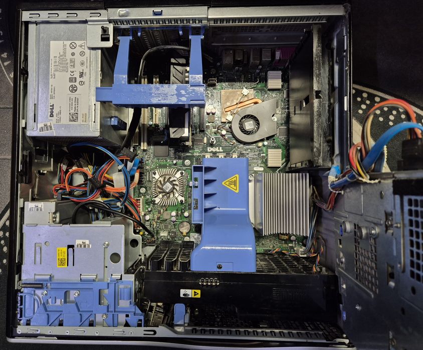 Komputer Dell Precision T5500 Stacja robocza 1050 Ti SSD+HDD X5690