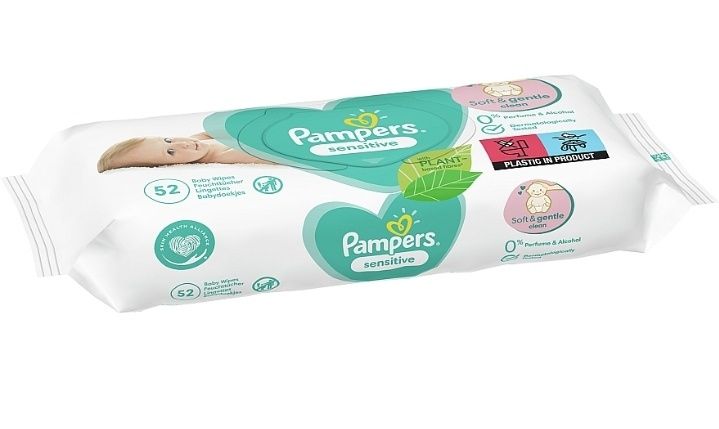 Вологі серветки Pampers