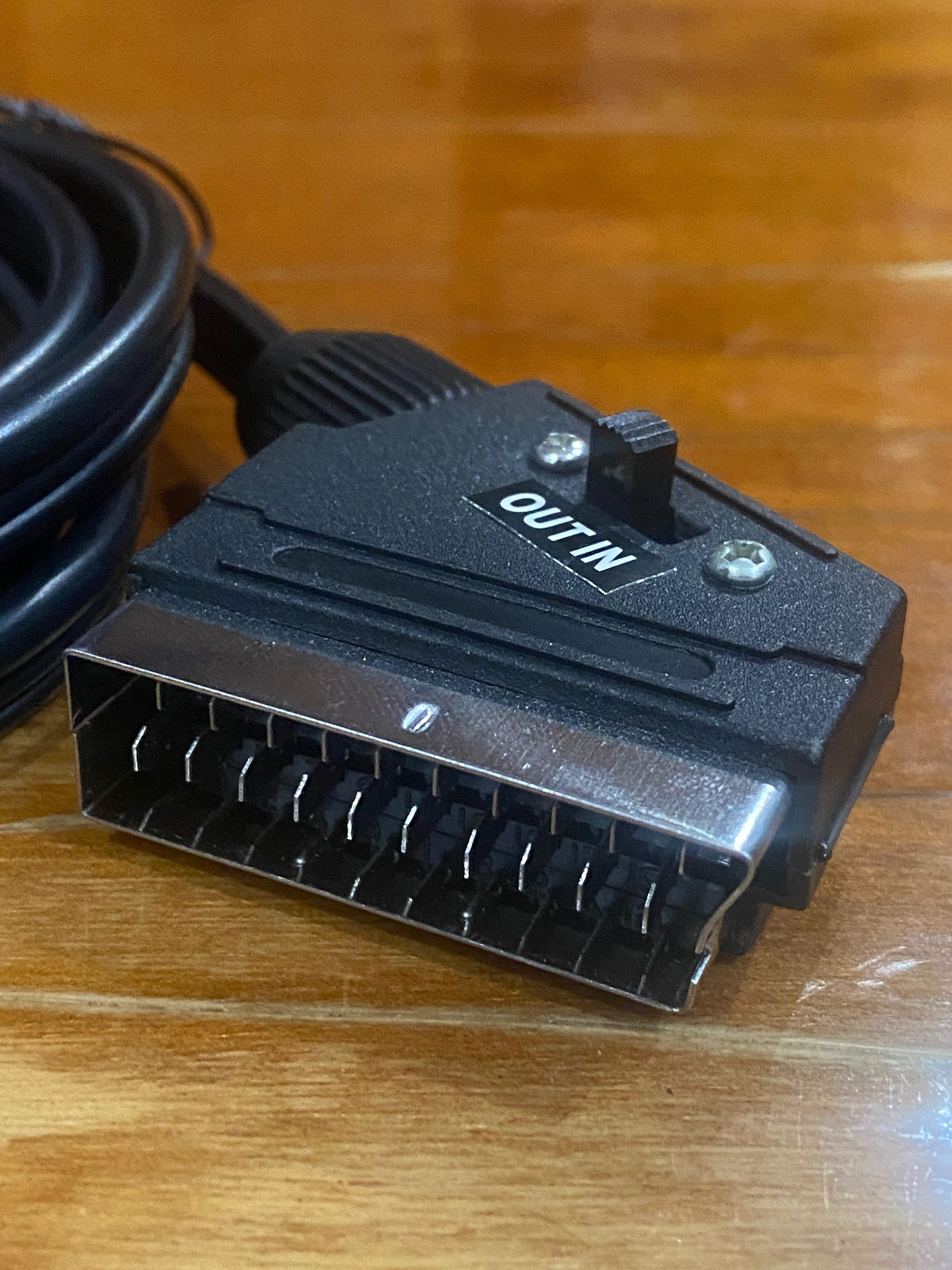 Кабель аудіо відео Roline SCART - SVideo + jack 3.5mm (чорний) 2.0m м