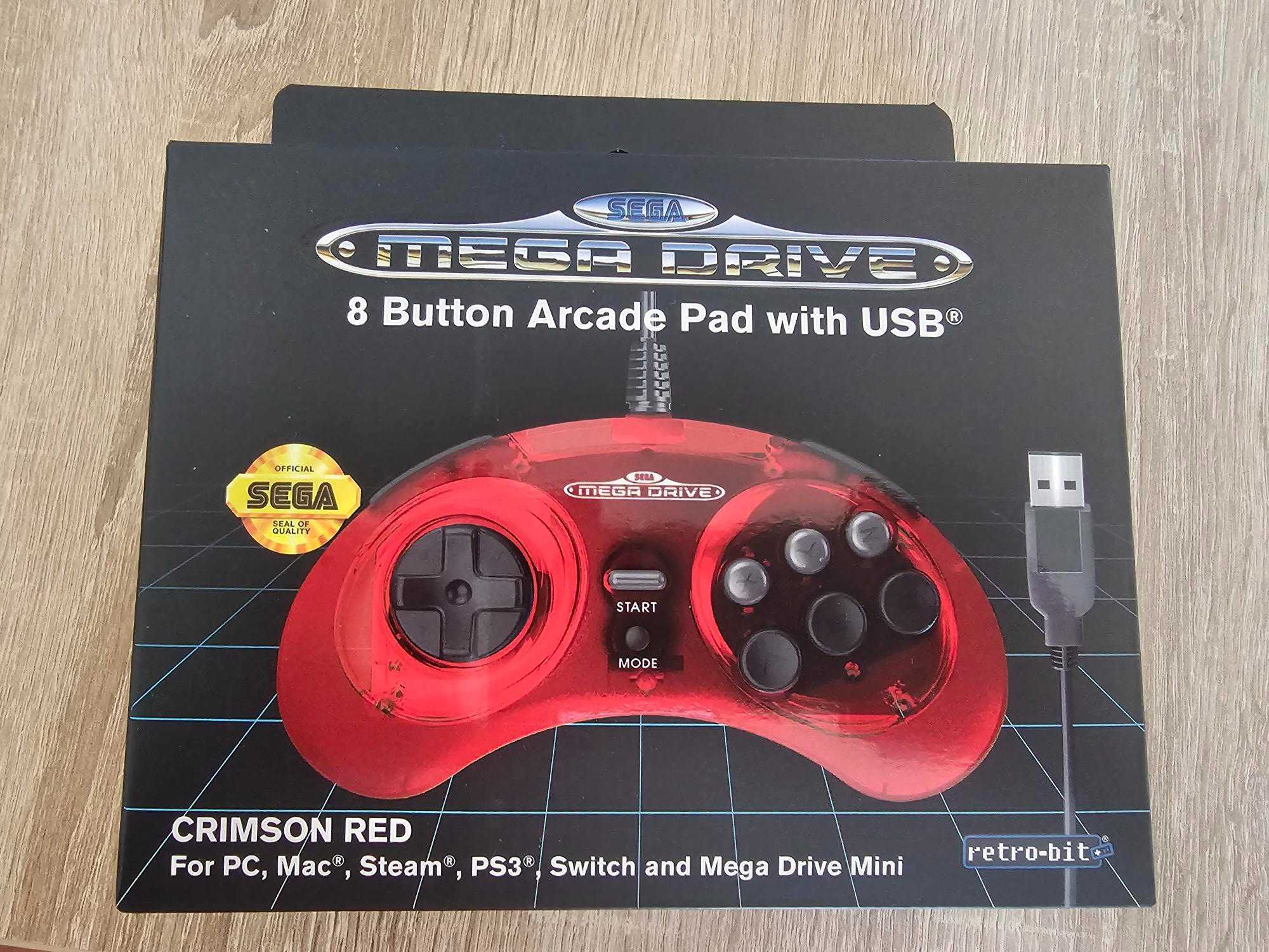 Pad przewodowy Retro-Bit SEGA Mega Drive Retro-Bit 8 B USB