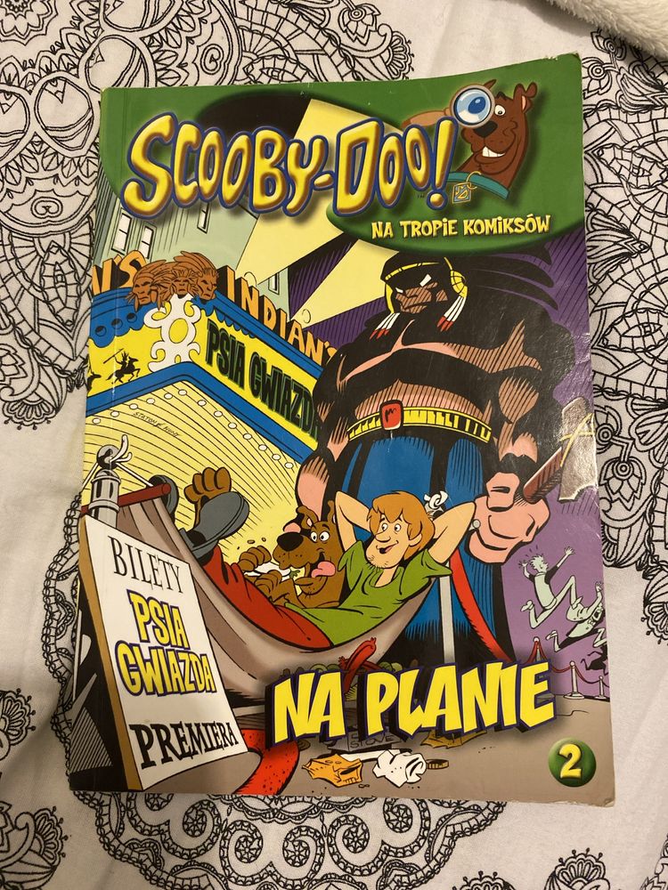 Komiks Scooby-Doo na planie