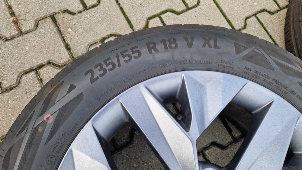 Org. felgi do Kia Sportage 18 cali, Continental Ecocontact6 235/55R18