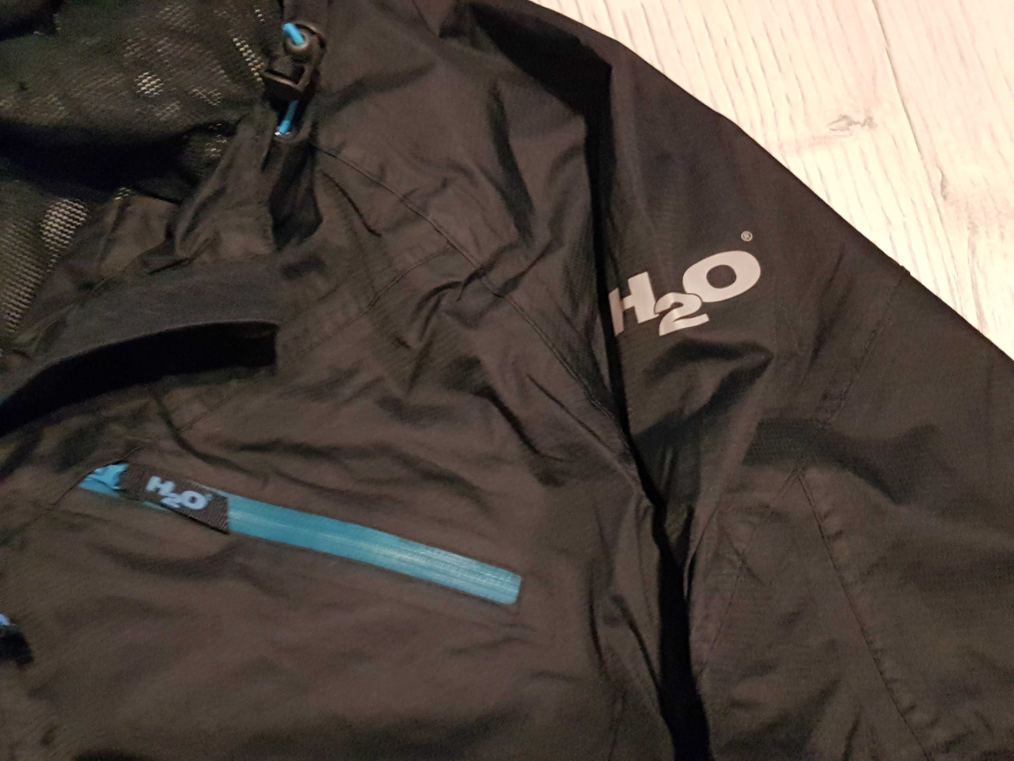 Kurtka jak nowa H2O przeciwdeszczowa granatowa, r. M