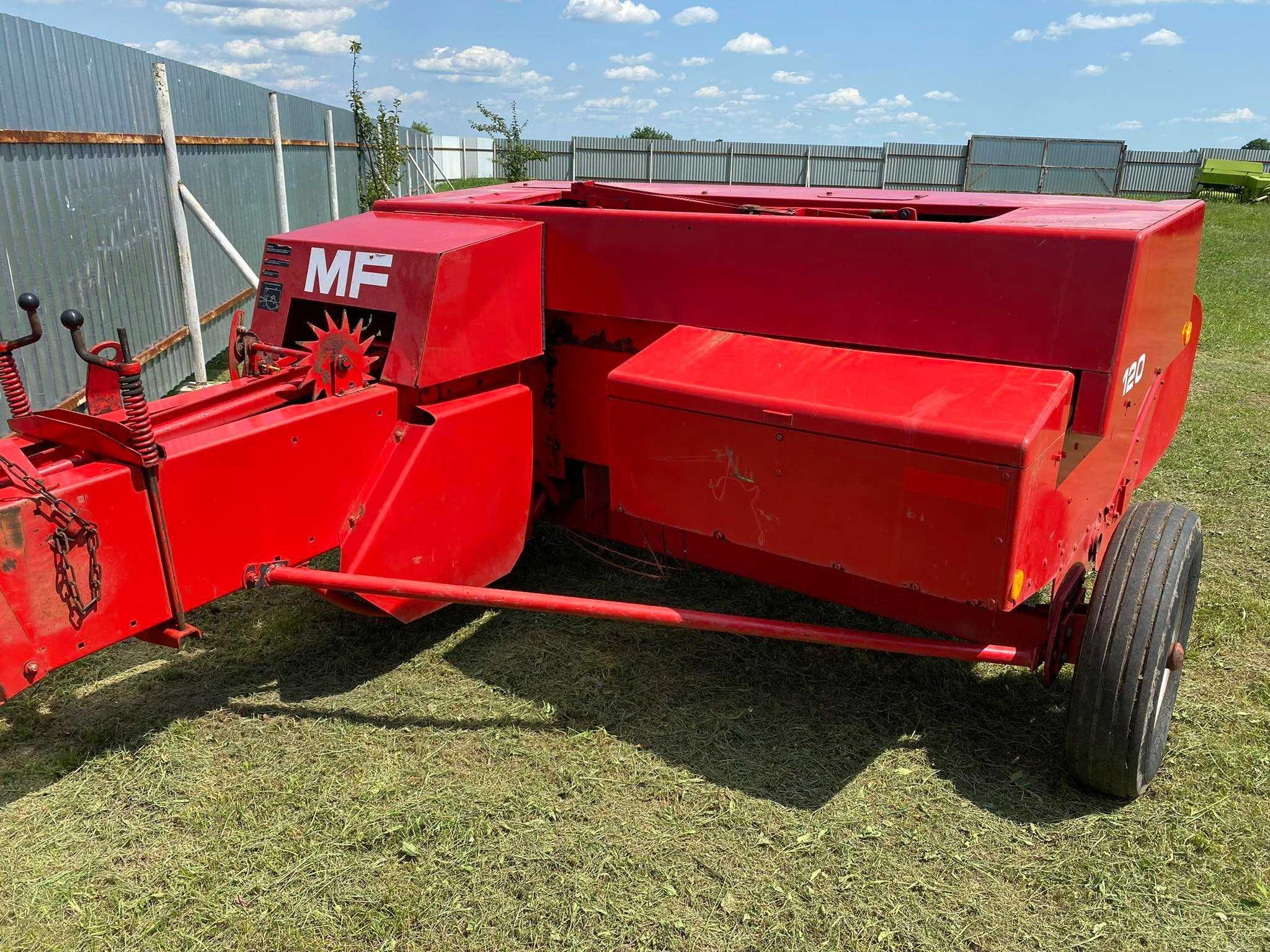 Прес підбирач Пресс-подборщик тюкопрес MASSEY FERGUSON MF 120 (Sipma)