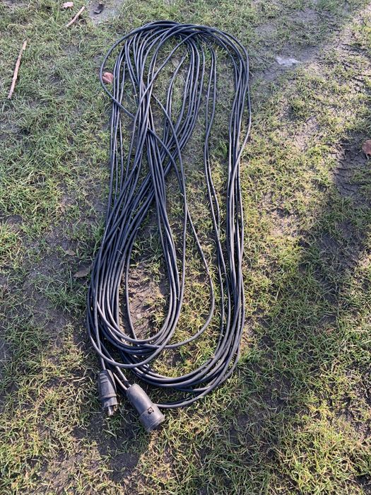 Przedlużacz 50m czarny