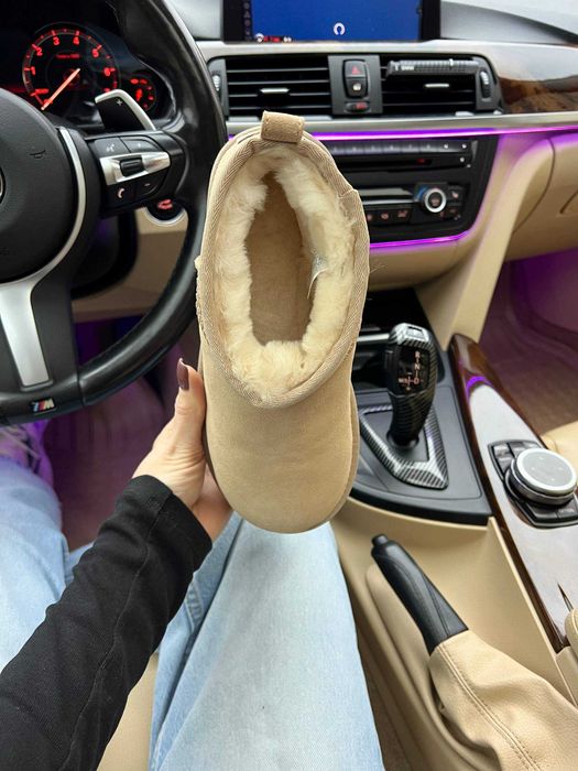 Уггі UGG Ultra Mini Beige Platform Угг 5 см (36-40)