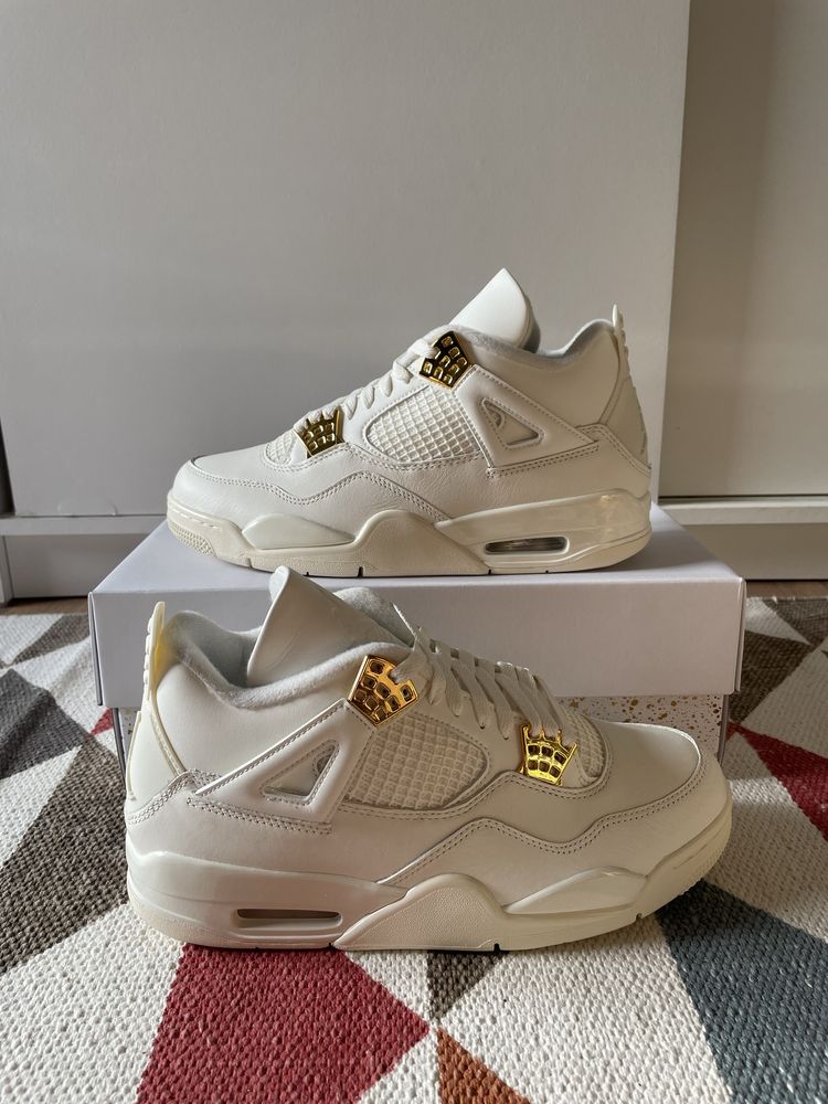 Air Jordan 4 Metallic Gold | 39;42;43