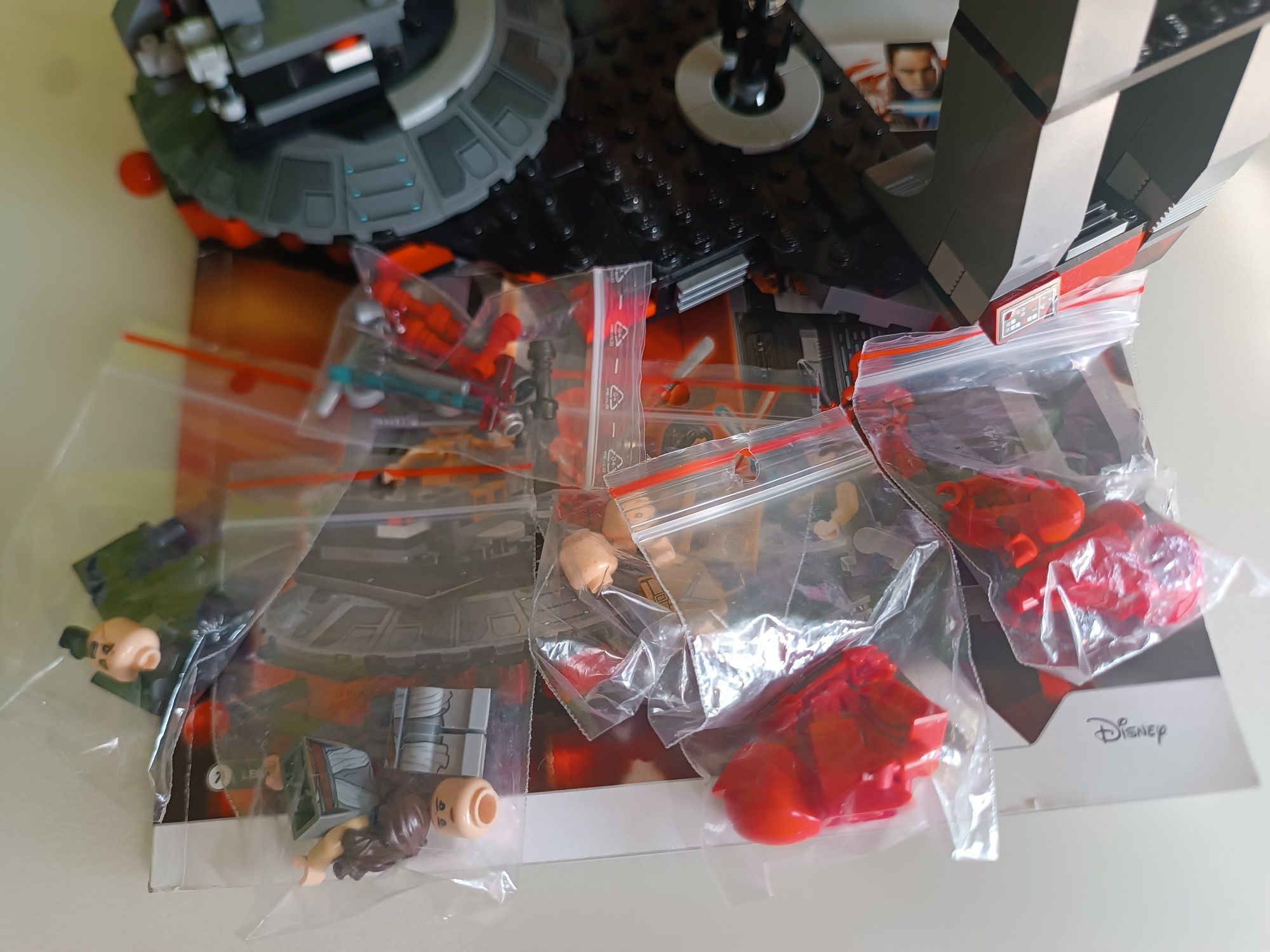 LEGO star wars sala tronowa snoka 75216