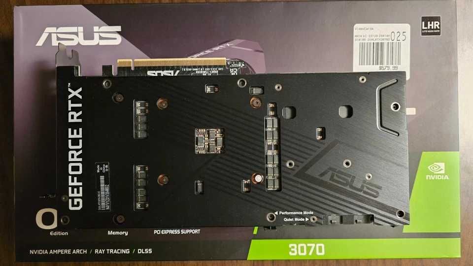 Відеокарта NVIDIA GeForce RTX 3070 8GB GDDR6