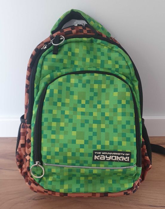 Plecak szkolny tornister Empik wzór Minecraft Kayokki wodoodporny 15l