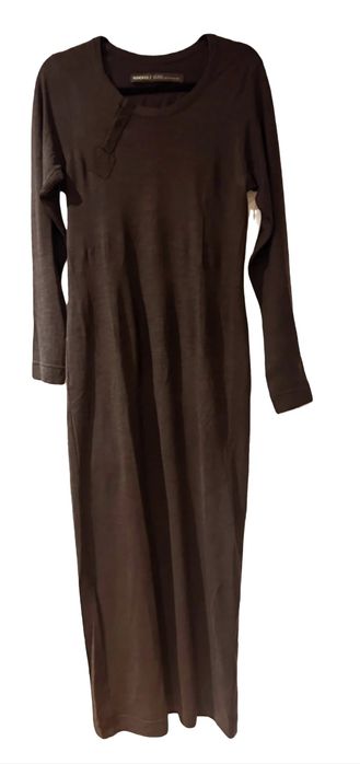 Rundholz długa sukienka wełniana w stylu margiela Görtz 38