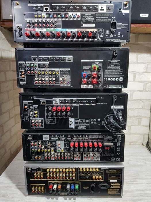 Розпродаж! Ресивери Yamaha, Luxman, Denon, Pioneer, Onkyo б/у