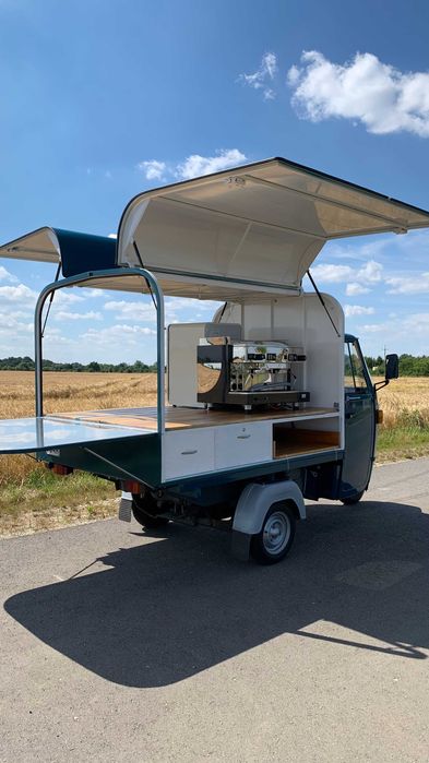 TRANSPORT w cenie - kawiarnia Piaggio Ape P501–Stan idealny