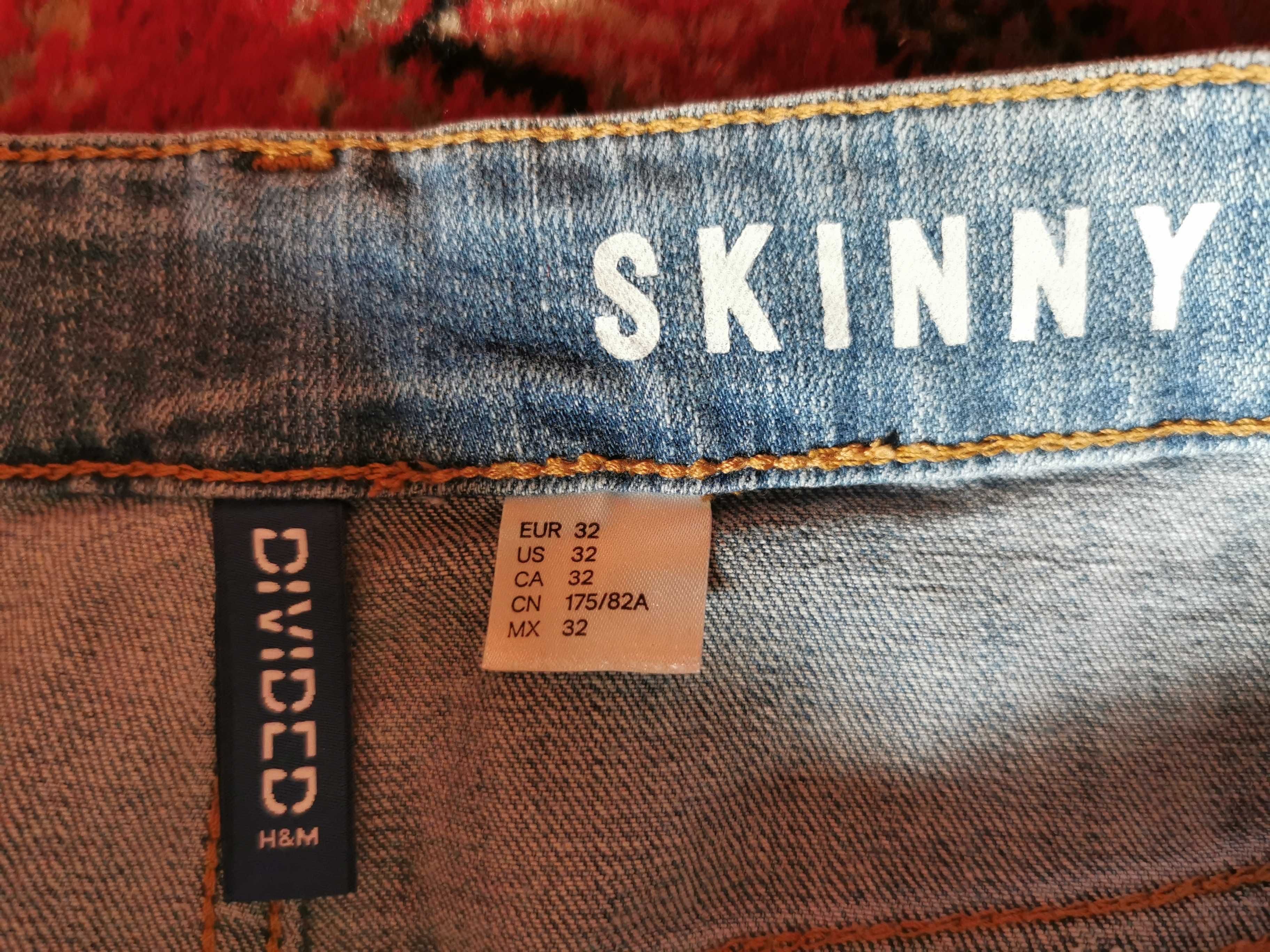 Jeansy męskie H&M Divided - rozmiar 32