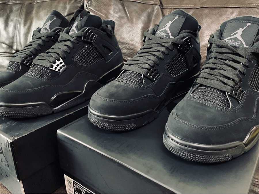 RetroBlackCat\Powietrze*DamskieJordan4SuperStarADSTOPUnisexTrampk40