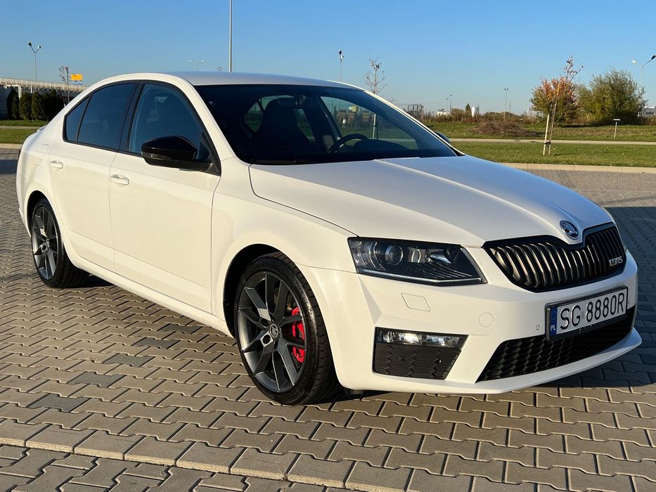 Skoda Octavia 3 RS 2.0 TSI 220 koni, salon PL, 1. właściciel, bezwypadkowa
