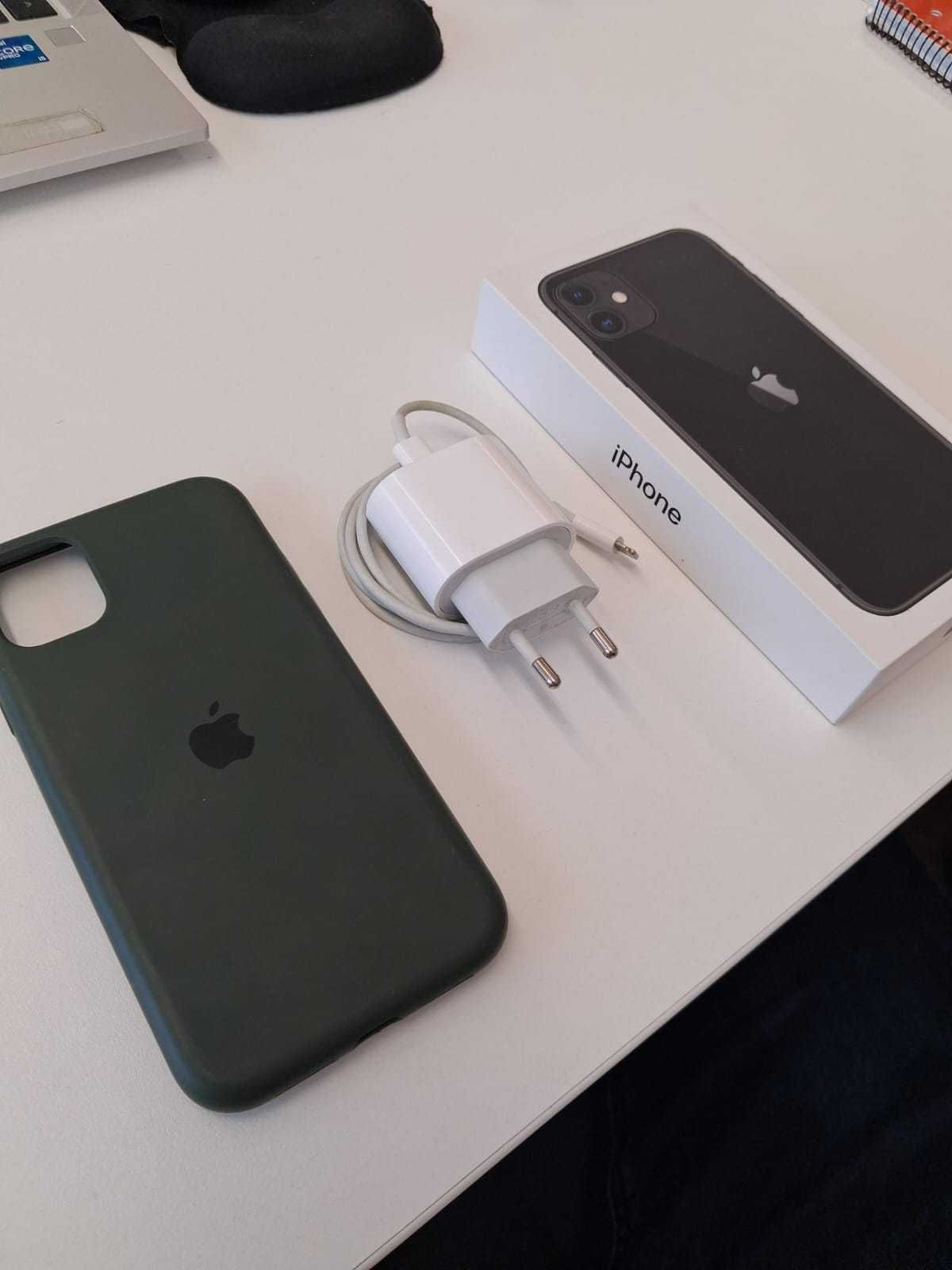 Iphone 11 128gb + Capa + Carregador - Impecável