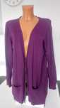 Filetowy Sweter Kardigan Rozpinany F&F 44 / XXL