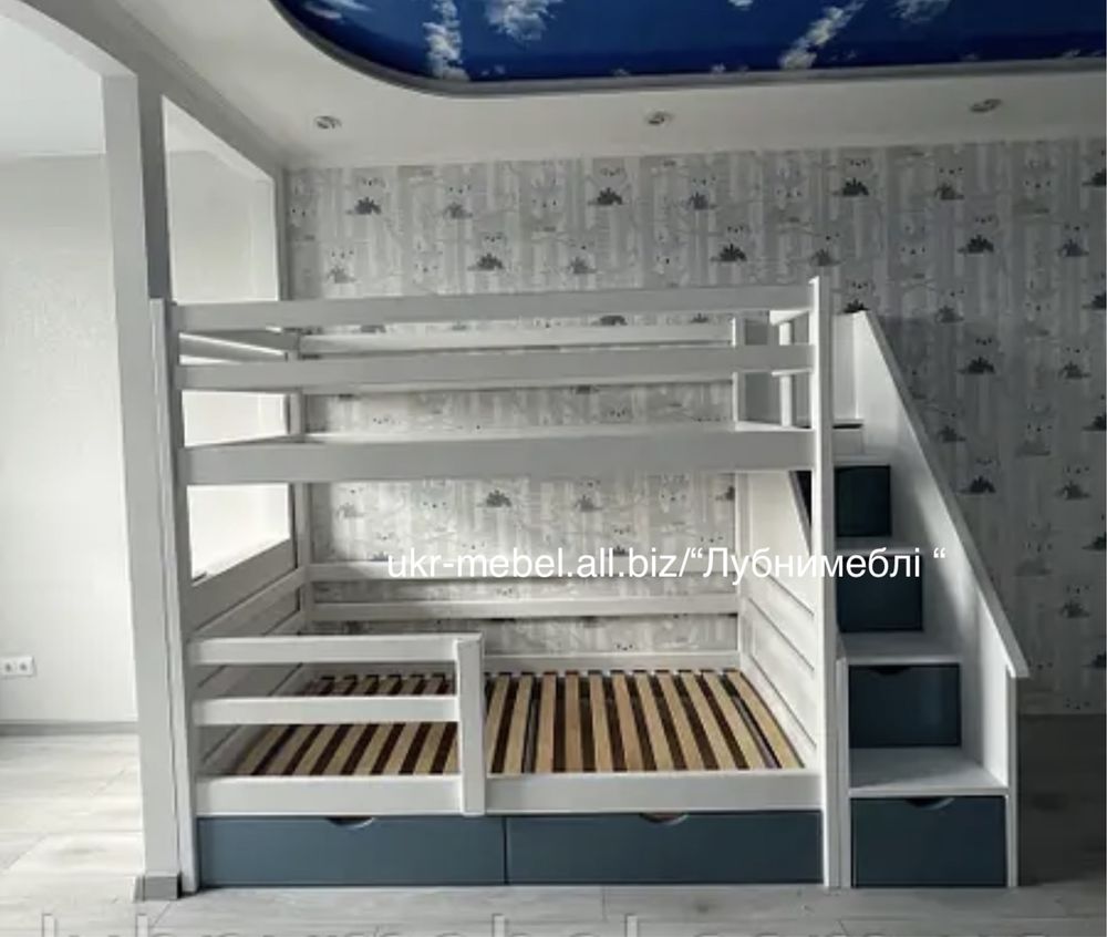 Ліжко двоповерхове «Мага-плюс», кровать двохчрусная